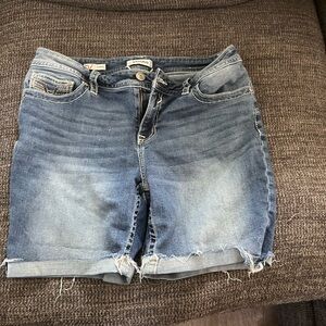 Vigoss Blue Denim Bermuda Shorts